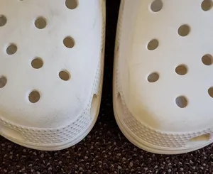 White Crocs Size 11 thumbnail 2