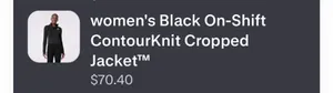 Figs ContourKnit cropped jacket thumbnail 2