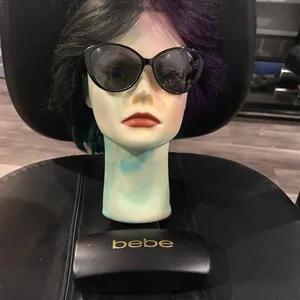 Bebe black and Leopard Print eyeglasses. These are FRAME AND HARD CASE ONLY thumbnail 8