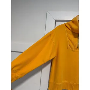 C&C California Womens Sunwashed Quarter Zip Sweatshirt Orange Large Relaxed Fit thumbnail 10
