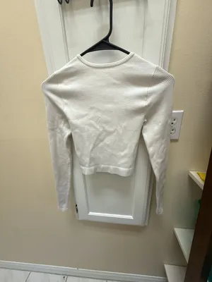 Out From Under Seamless Ribbed Snap-Front Long Sleeve Henley Top thumbnail 5