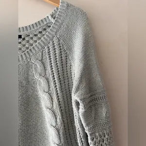 American Eagle‎ Light Blue Sweater Wool Cotton Blend thumbnail 2