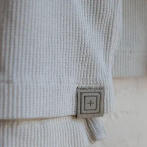 5.11 Tactical Thermal Top Women L Cream Waffle Knit Base Layer Long Sleeve Shirt thumbnail 5