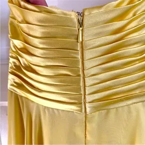 Sherri Hill Yellow Beaded Short Dress Size 8 thumbnail 6