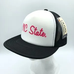 NCAA NC State Wolfpack Hat Cap Ouray Black White Pink One Size Snapback thumbnail 1