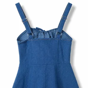 NEW Lulus Considered Charisma Blue Chambray Bustier Corset Style Mini Dress thumbnail 8