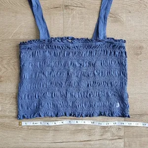 American Eagle ruched tank top! size: L thumbnail 3