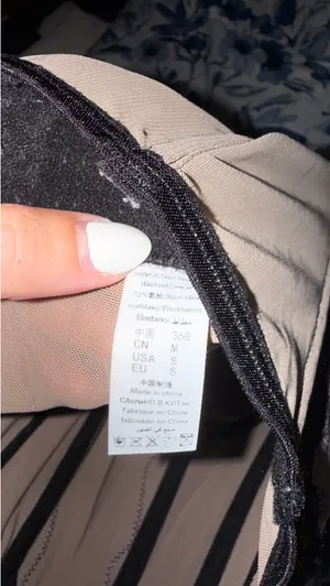 Boutique Nude and Black Corset Top thumbnail 3