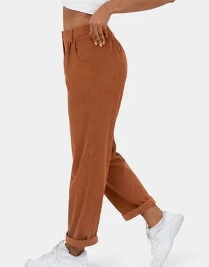 Halara Bombay Brown Mid Rise Corduroy Pants New with Tags thumbnail 8