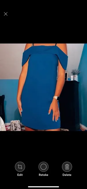 These Three Boutique Blue Dress thumbnail 4