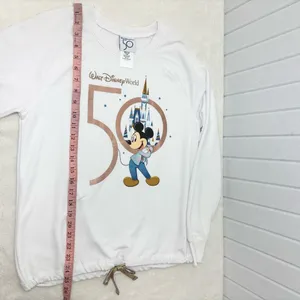 Disney 50th‎ Anniversary Mickey Mouse Long Sleeve Top Size S NEW thumbnail 8