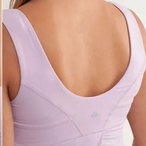 Lululemon Run: Tame Me Tank Rose Quartz size 8 thumbnail 3