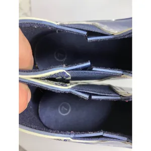 Sakroots Rain Boots Women 7 Navy Blue Excellent Rhythms Chelsea Ankle Rubber thumbnail 5