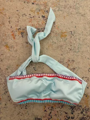 Swimsuit Top Blue thumbnail 1