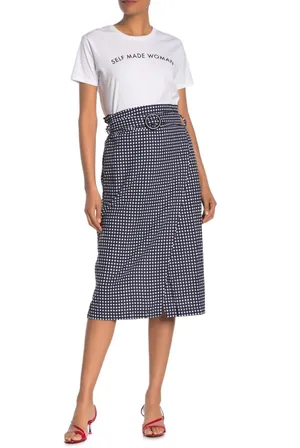 Cotton On Melanie MIDI Polka Dot Wrap Skirt thumbnail 1