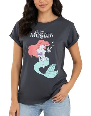 Disney UNIQLO Little Mermaid Ariel Graphic T-Shirt Mermaidcore Small thumbnail 1