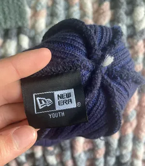 New Era Navy Bobble Hat thumbnail 3