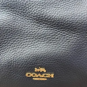 Coach Pebble Leather Shoulder Bag with Good thumbnail 4