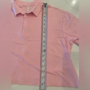 FABLETICS Boxy Short-Sleeve Polo Orchid‎ Pink Large NWOT thumbnail 14