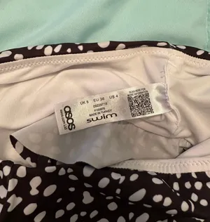 ASOS Black & White Bikini Set thumbnail 9