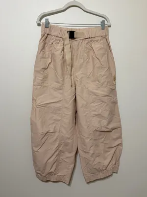 FP Movement Barrel Pants Free People Beige Wide Leg Crop Pants Size Small thumbnail 2