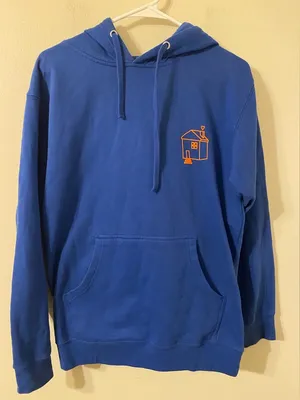 Harry‎ Styles Love On Tour Royal Blue House Hoodie Unisex Mens Size Small thumbnail 1