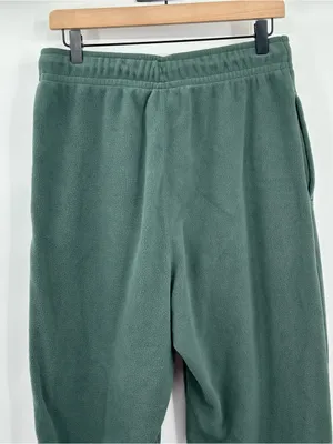 Nike Therma-FIT One Women’s Loose‎ Fleece Pants Green Sweatpants Size Medium thumbnail 6