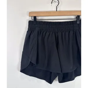 Lululemon Womens Shorts Black Tracker Swift Athletic Stretch Running Size 10 thumbnail 6