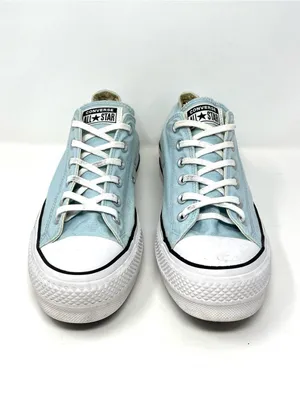 Converse Chuck Taylor All Star Lift Ox Platform Light Blue Ocean Bliss Canvas 10 thumbnail 2
