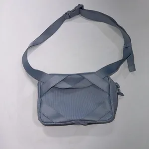 ATHLETA GIRL Preppy Purse‎ Limitless Convertible Mini Bag Belt Blue Fanny Pack thumbnail 6
