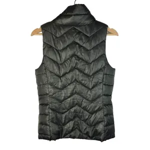 SO Gray & Green‎ Zip Sleeveless Puffer Vest S thumbnail 2