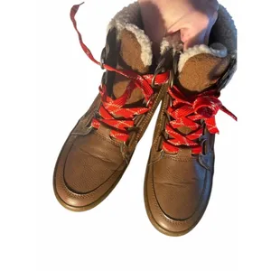 SPERRY Top-Sider Boots Juneau Low Hiker Wool Brown Waterproof Womens Snow Sz 7 thumbnail 11