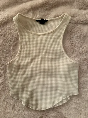 H:ours white tank top thumbnail 1