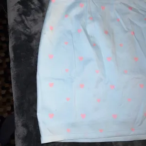 Princess Polly Chain of Hearts Mini Skirt in Blue Size 10 New with tag thumbnail 3