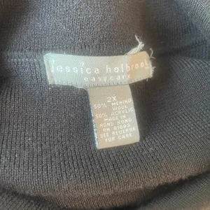 Jessica Holbrook Oversized‎ Cardigan Black XL thumbnail 6