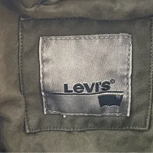 Levi’s Quilted Utility Military Jacket Epaulets Army Green XL thumbnail 3