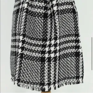 Zara tweed pinafore mini dress NEW thumbnail 8