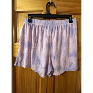 Victoria's‎ Secret Modal Tie Dye Pajama Set Small 2PC Button Down Top & Shorts thumbnail 7