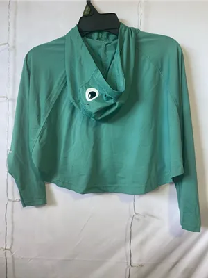 Cropped Hooded Windbreaker Jacket thumbnail 3