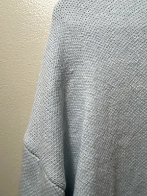Moon & Madison Have More Fun Light Blue Sweater thumbnail 2