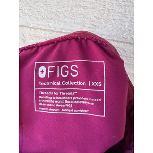 FIGS Women Dark Magenta‎ Zamora Scrub Jogger Pants PO 2191 Size XXS thumbnail 5