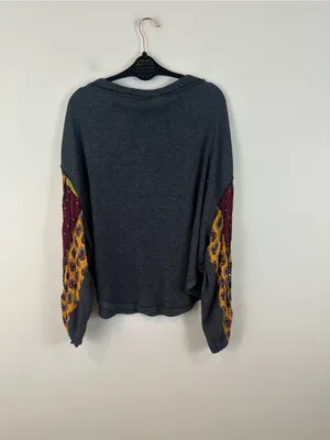“We the Free” FP Blossom Thermal Multi Pattern Sleeves Size Large thumbnail 6