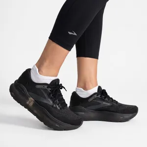 Brooks Running Shoe Womens 8 Ghost Max Black Cushion Road Good thumbnail 1
