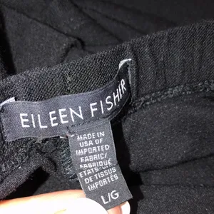 Eileen Fisher size large black pants thumbnail 6
