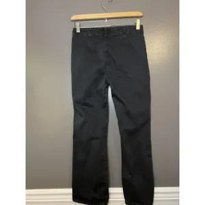 Free People Pants Womens 4 Gray Button Fly High Rise Straight Leg Stretch Chino thumbnail 5