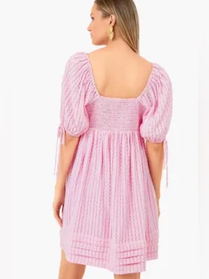 Tuckernuck Hyacinth House Pink Gingham Layton mini Dress Small thumbnail 4