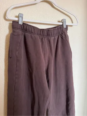 Lululemon Scuba Mid-Rise Oversized Jogger Sz Small *Regular Espresso thumbnail 4