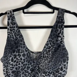 MIRACLESUIT Animal Leopard Print Ruched Front One-Piece‎ Bathing Suit 22W Beach thumbnail 2