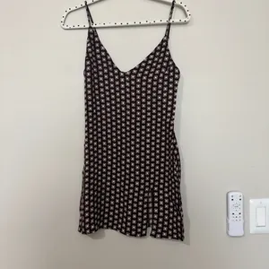 Reformation Marlowe Sleeveless Brown Slip Dress In Palladio XS thumbnail 2