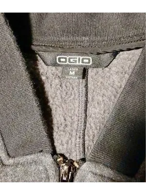 OGIO Women's Medium Mixed Media Fleece Quilted Bomber Jacket - INV162 h thumbnail 8